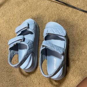 Bamboo Blue Sandals